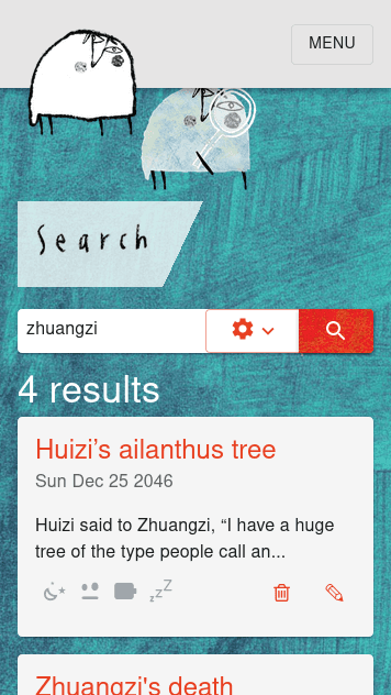 search screenshot